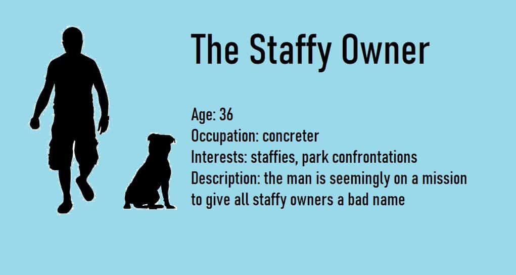 staffy owner