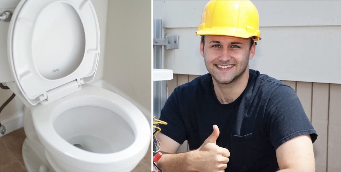 Respectful Tradie Gives A Courtesy Flush Before Destroying Customer s 