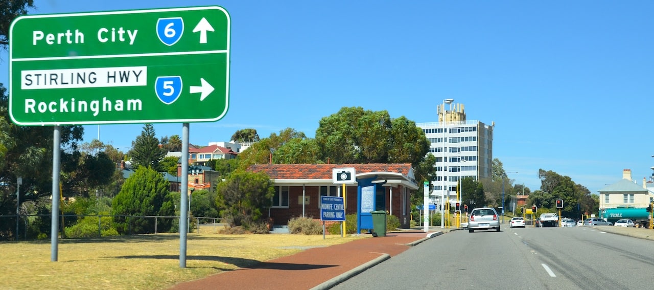 highways in perth