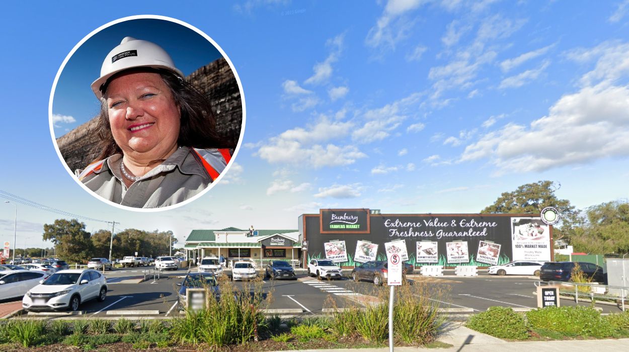Gina Rinehart takes majority stake in Bunbury Farmers Market, hopes to have parking attendants fully automated by ‘24