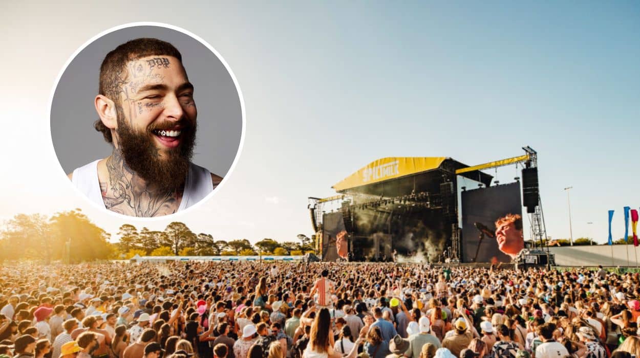 Regular Perth FIFO bloke mistaken for Post Malone at Spilt Milk Festival