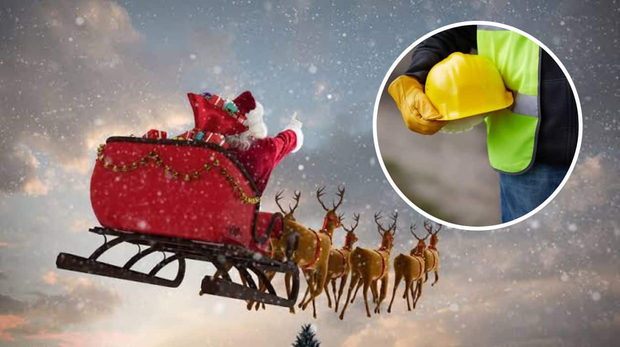BREAKING: Santa grounded after WorkSafe discover only one reindeer meets high visibility standards