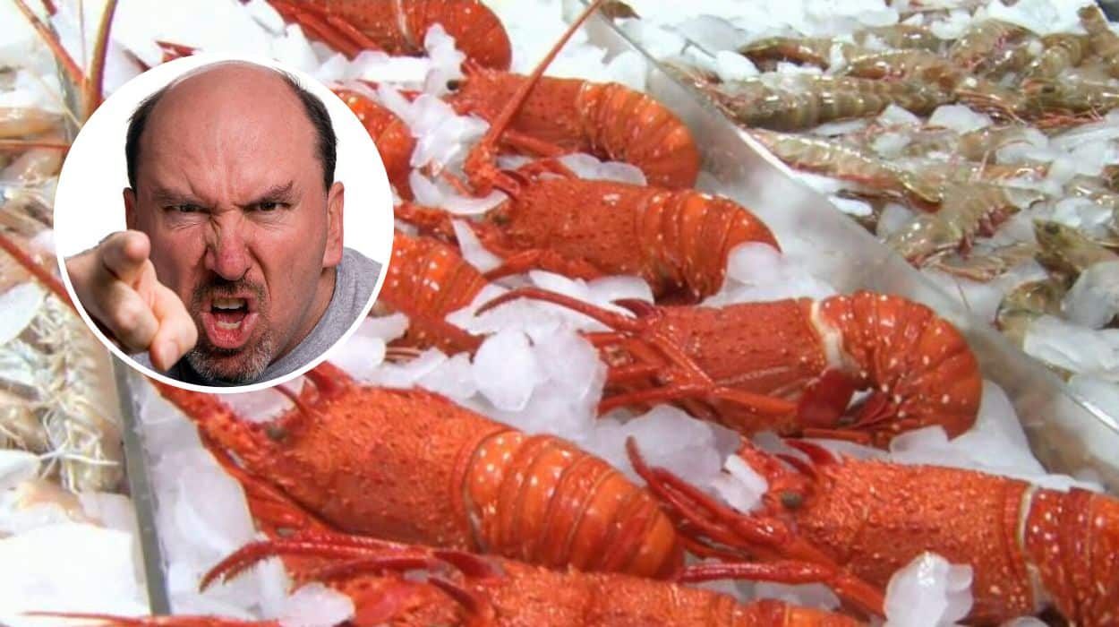 Perth man scared of the monster he becomes at the pre-Xmas seafood rush