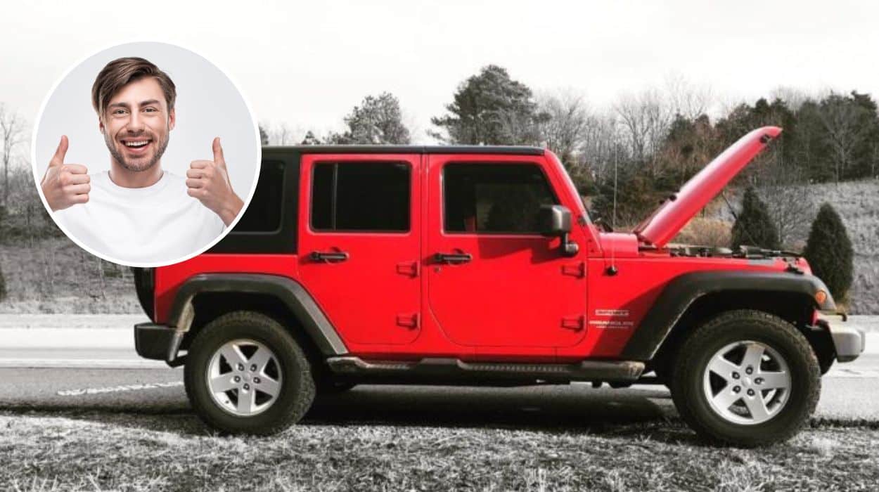 Jeep driver opts out of NYE celebrations as he’s already spent tons on a huge letdown that will leave him stranded at the end of the night