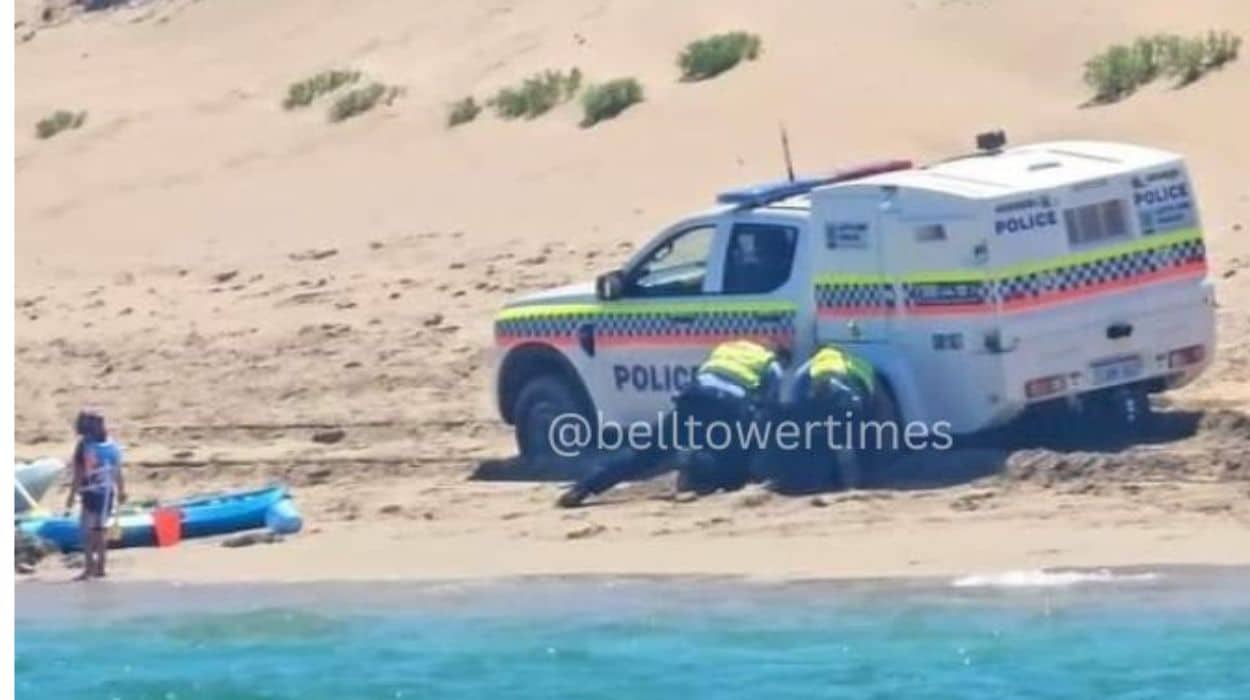 You can’t park there, officer. WA Police v Rockingham Beach