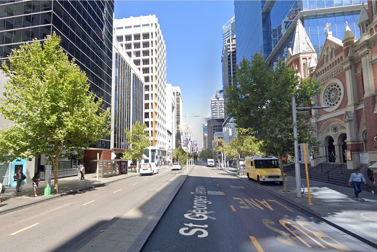 Man returning to the Perth CBD early this week notices no difference in city liveliness