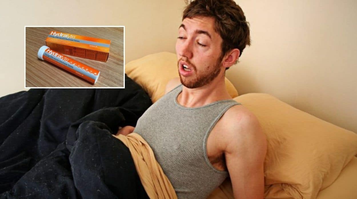 Man reaches “shelving Hydralyte” stage of trying to beat New Year’s hangover