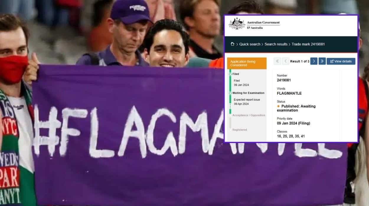 BREAKING: The AFL sneakily Trademark “Flagmantle”