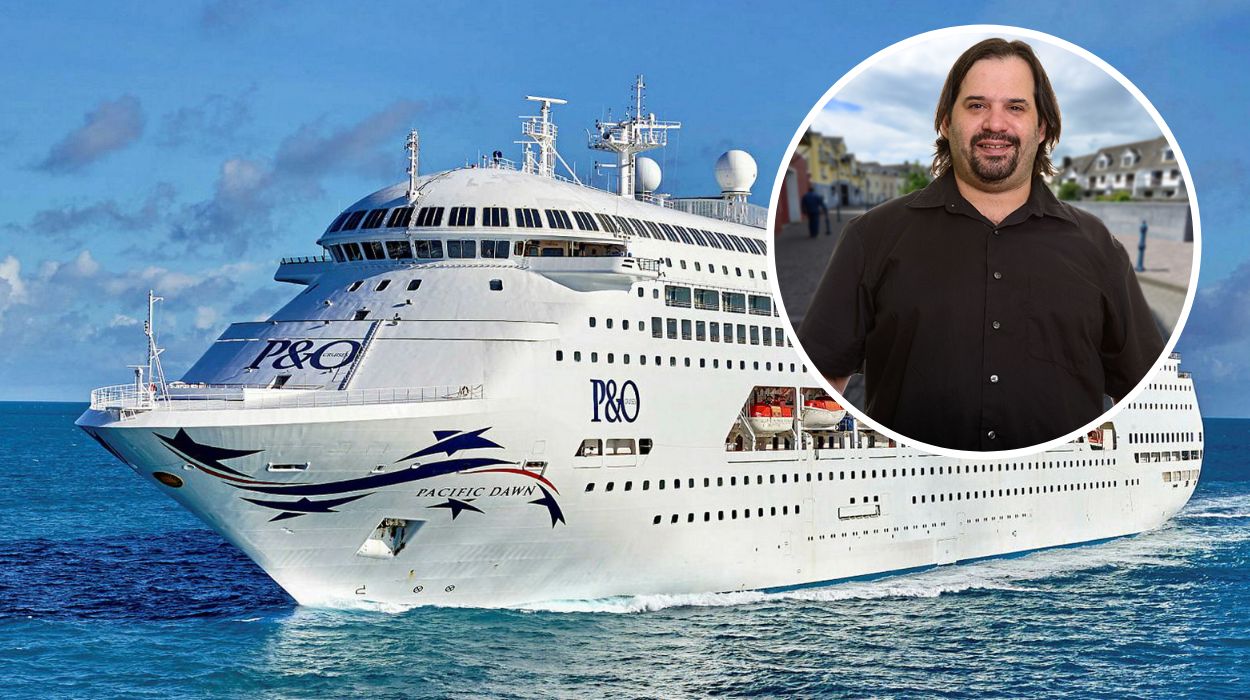 Ex-Sizzler bloke ready to evolve into his final form as a cruise ship guy