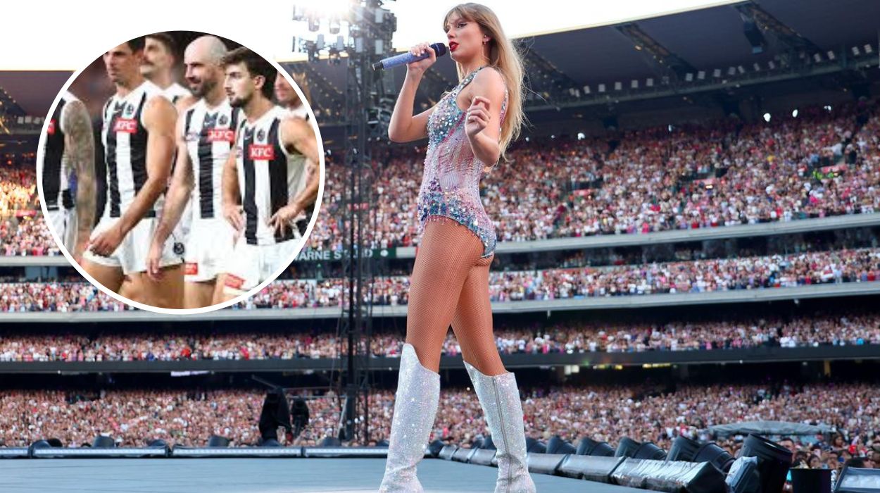 Collingwood jealous over how many MCG home games Taylor Swift has in a row