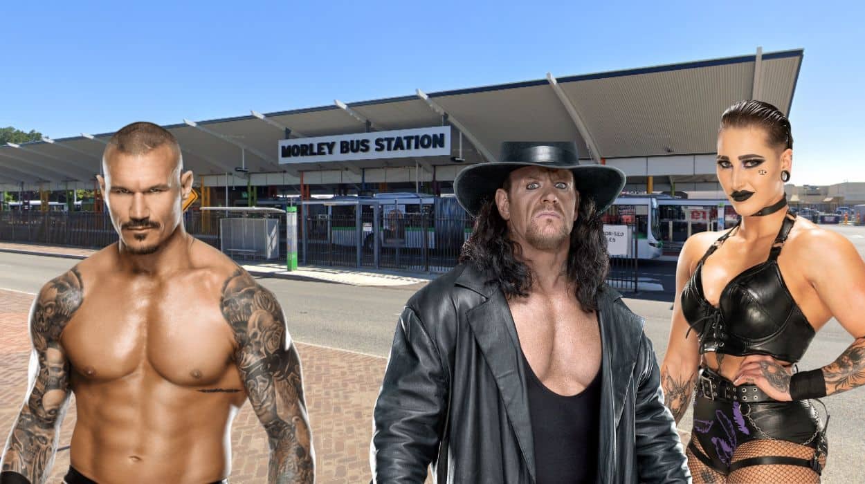 WWE Stars enter impromptu Royal Rumble after making eye contact at Galleria bus port